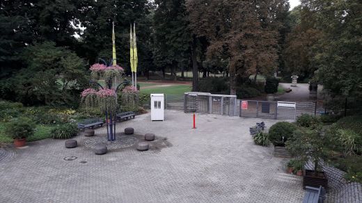 Um 14.15 Uhr: Kaum Betrieb im "Oberen Luisenpark"