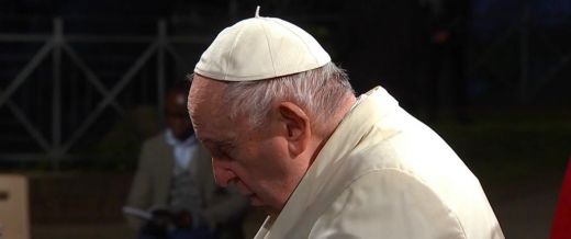 Am Abend des Karfreitags präsidierte Papst Franziskus die Via Crucis im Kolosseum in Rom.